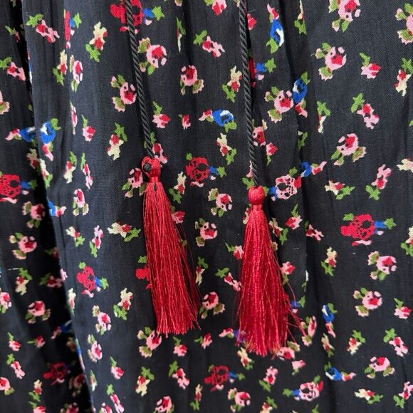 The Pyramid Collection Medium Midi Maxi Dress Prairie Prairiecore Black Womens - Picture 10 of 16